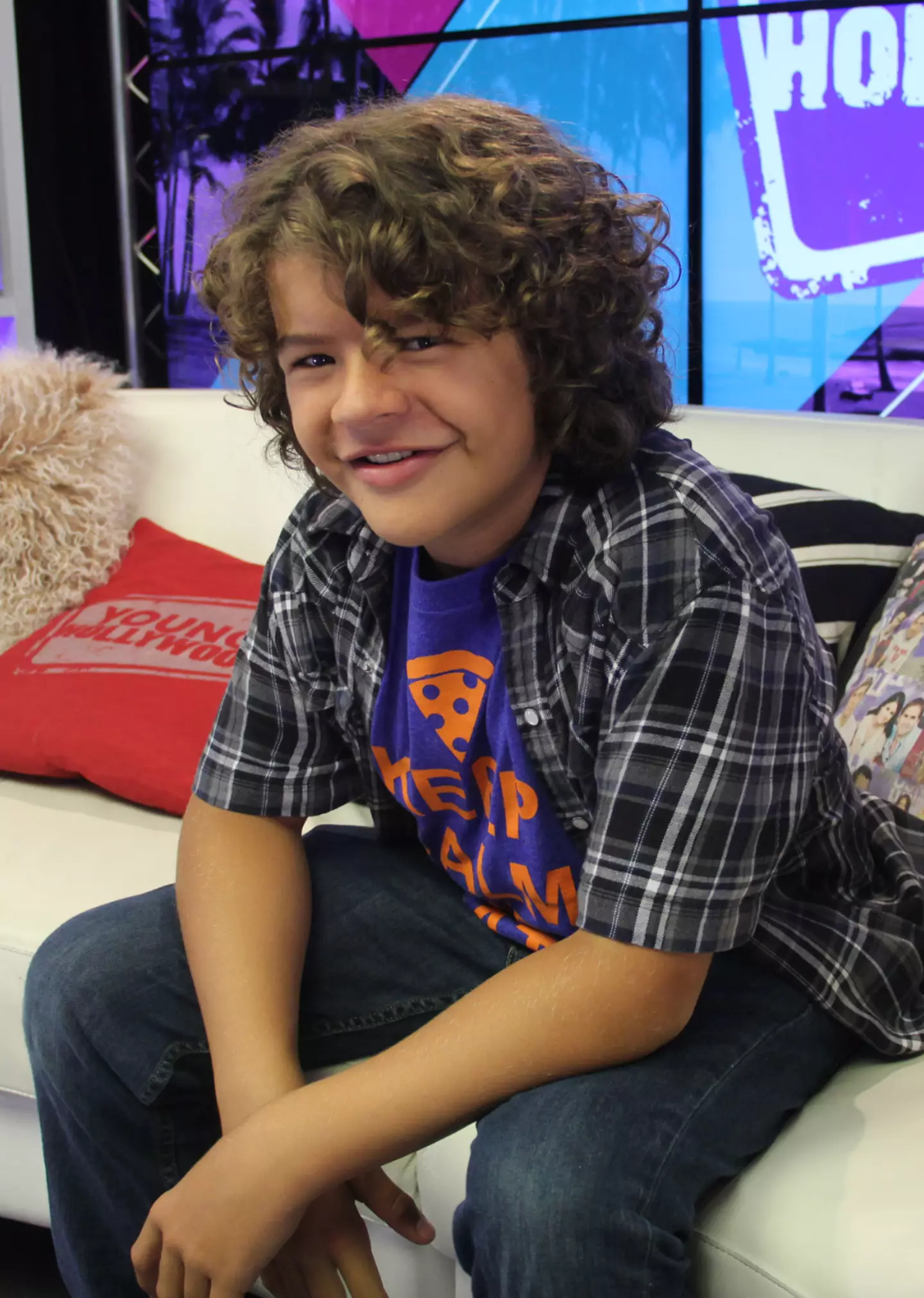 The actor was just 13 when he appeared in the debut season back in 2016 (Mary Clavering/Young Hollywood/Getty Images)