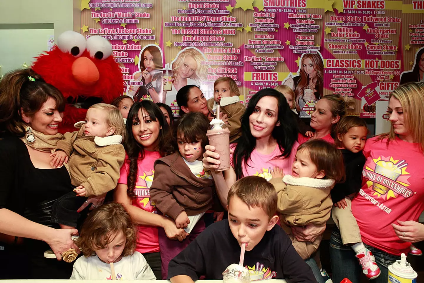 Natalie with her children in 2010 (Tiffany Rose/WireImage)