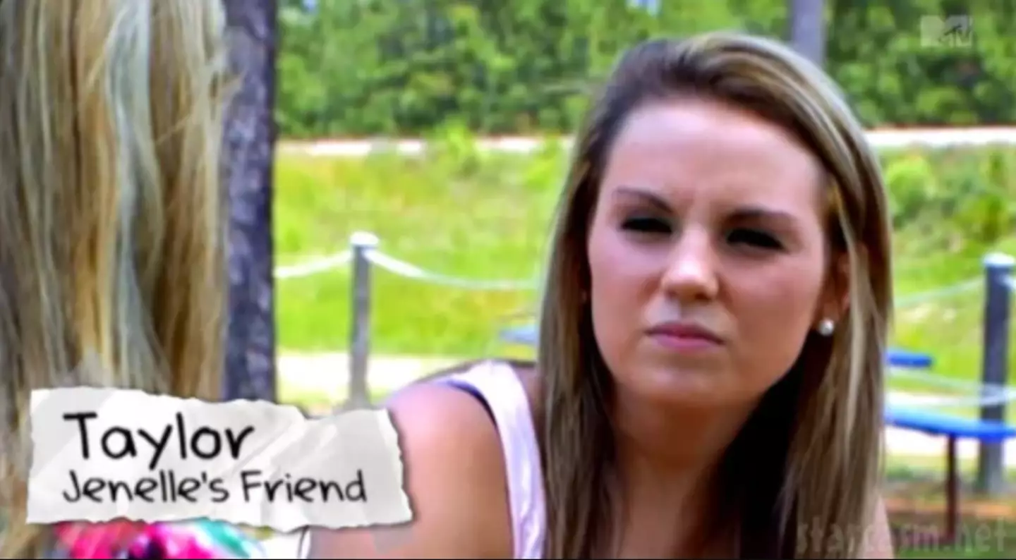 Jenelle confided to Taylor about her pregnancy on Teen Mom 2.