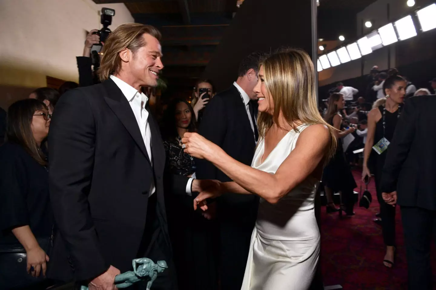 They are on better terms in recent years (Emma McIntyre/Getty Images for Turner)