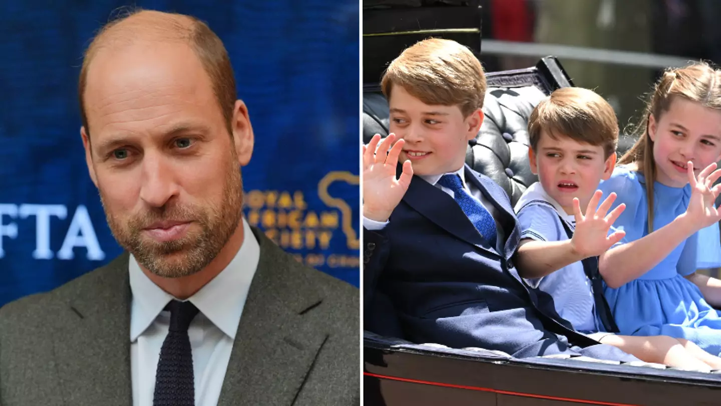 Prince William reveals one relatable reason why George, Charlotte and Louis always bicker