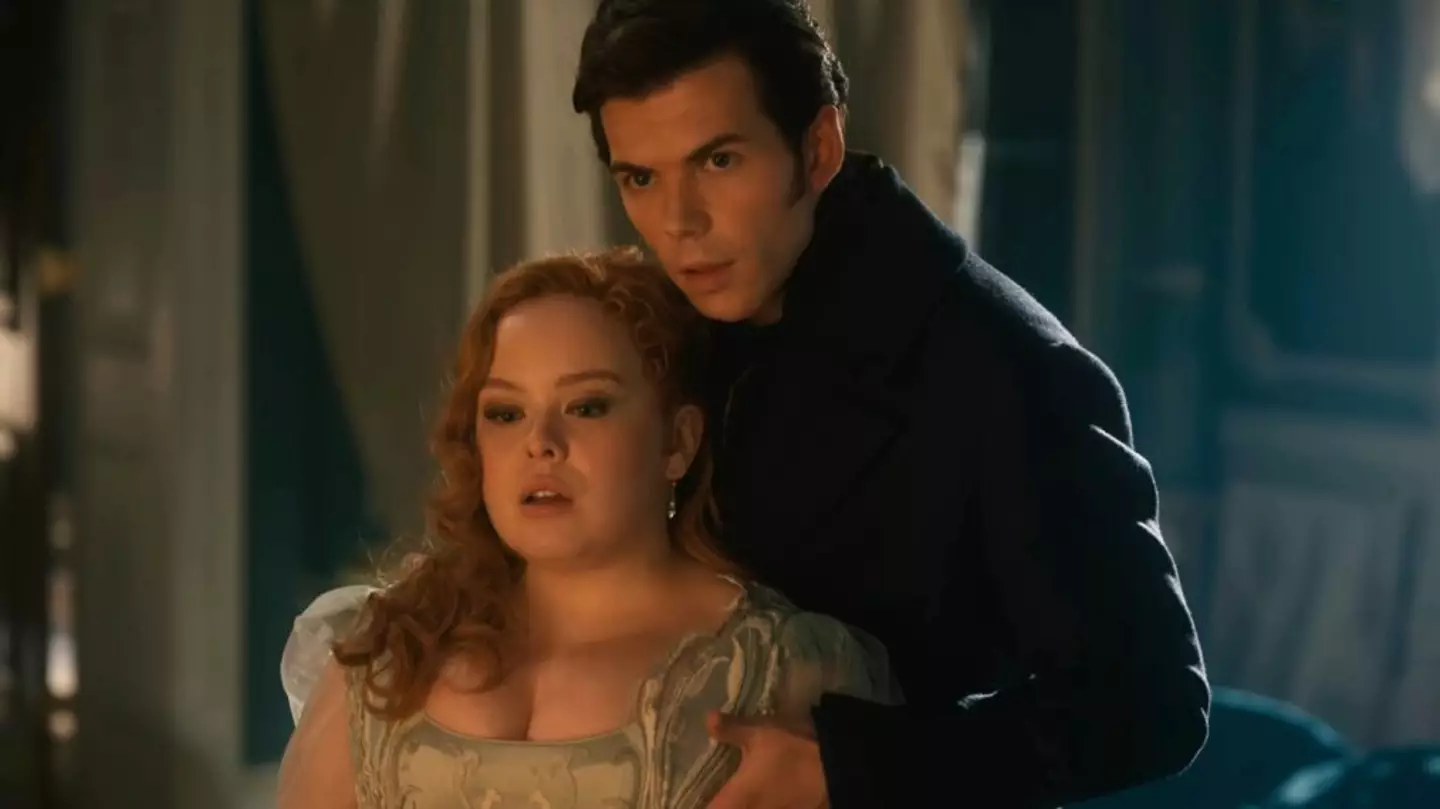 Nicola Coughlan and Luke Newton were the central couple in the latest season of Bridgerton (Netflix)