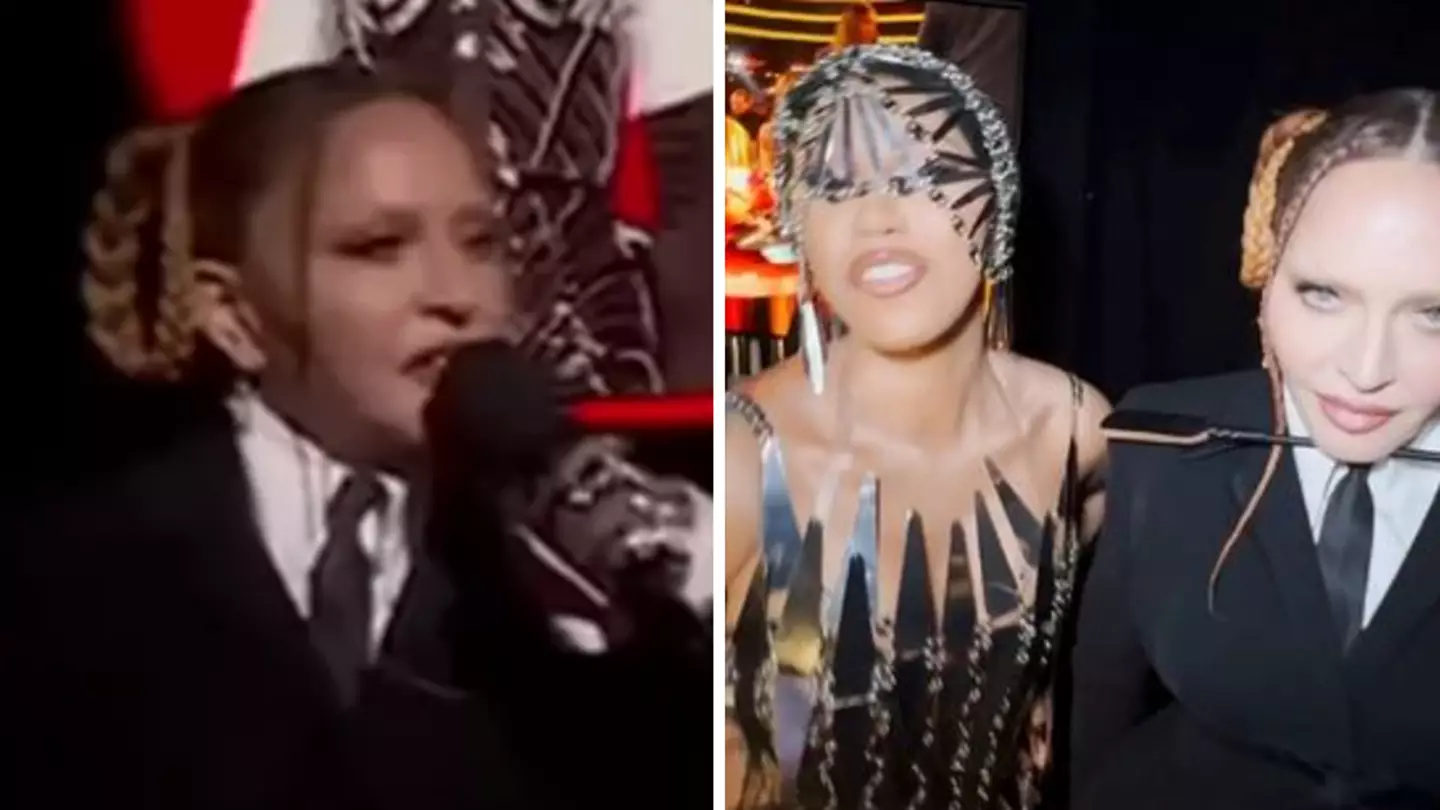 Madonna slams comments made about her 'new face' at the Grammys