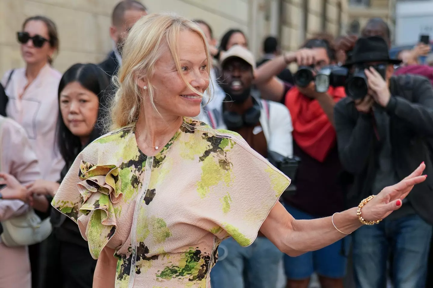 Pamela had several reasons for ditching cosmetics. (Marc Piasecki/WireImage)