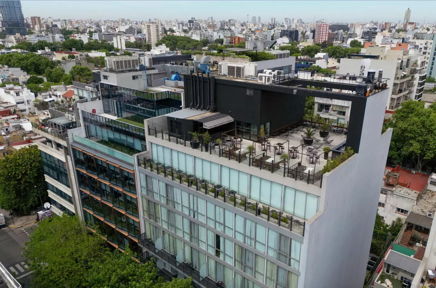 Payne died in October after falling from a third-floor balcony at the Casa Sur Hotel in Buenos Aires, Argentina (LUIS ROBAYO/AFP via Getty Images)