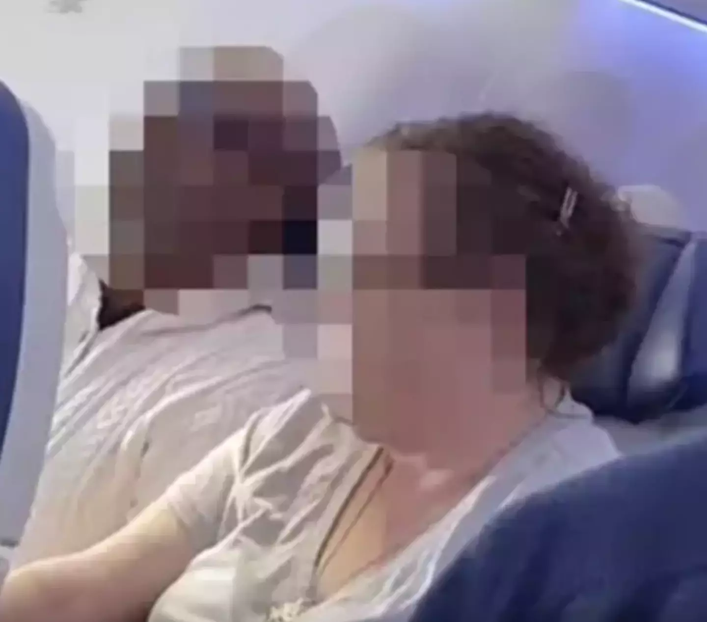 The airplane rant went viral online.