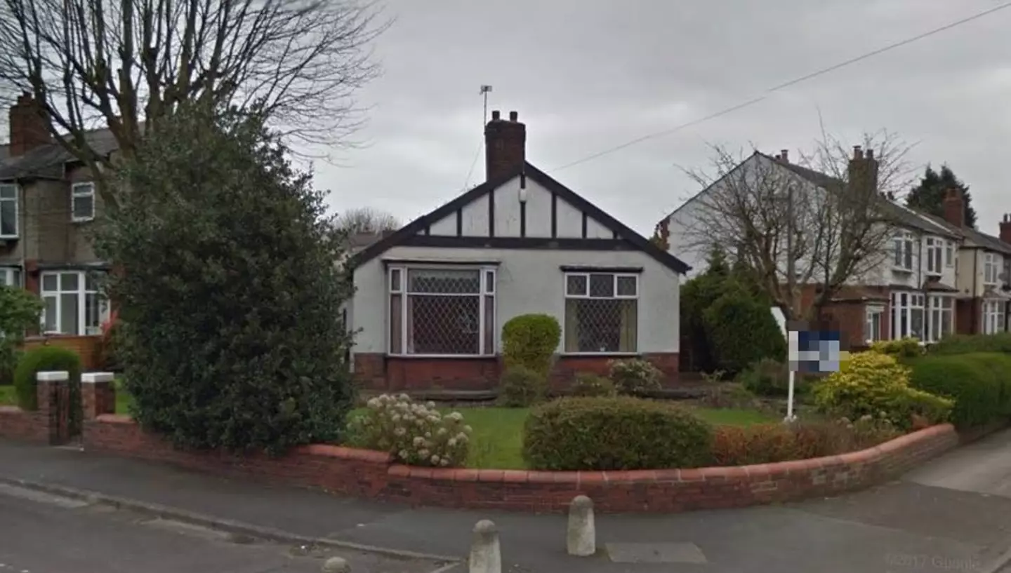 What the house looked like before the renovation.