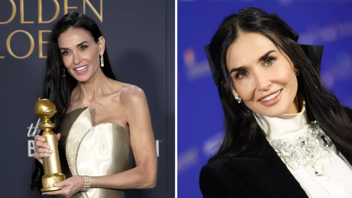 Demi Moore is subtly using one body part as an incredibly powerful protest on ageing