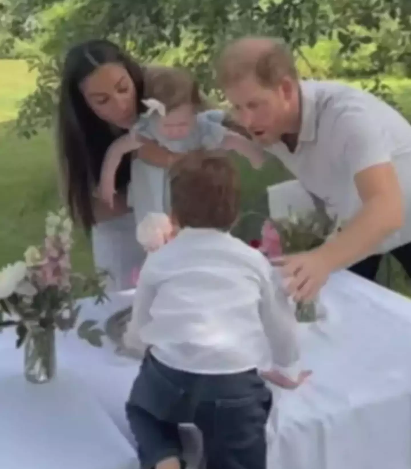 Meghan opened up about the importance of the family's shared 'Sussex' surname (Netflix)