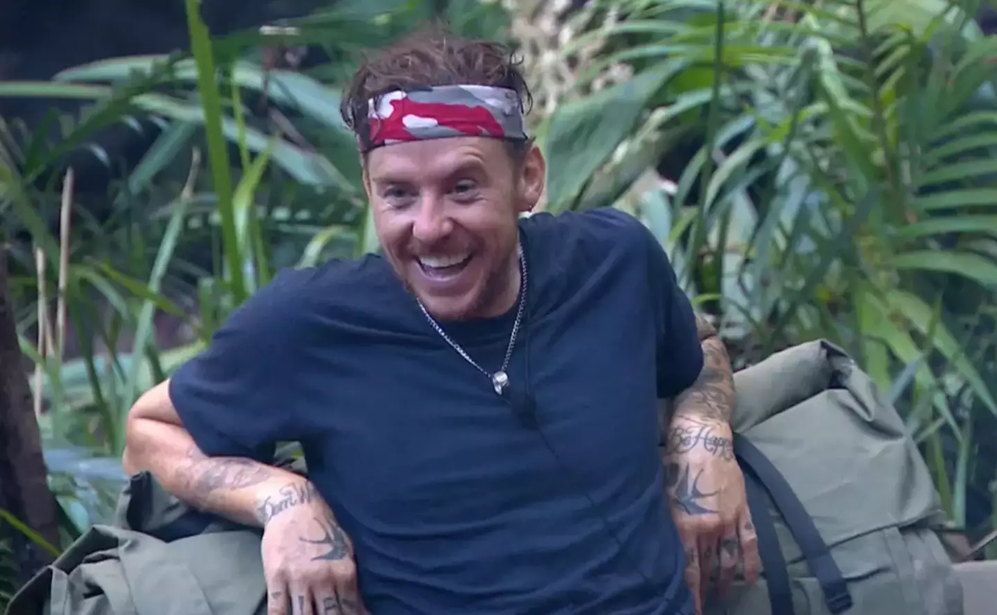 Danny Jones' appearance changed throughout his three weeks in the jungle (ITV)