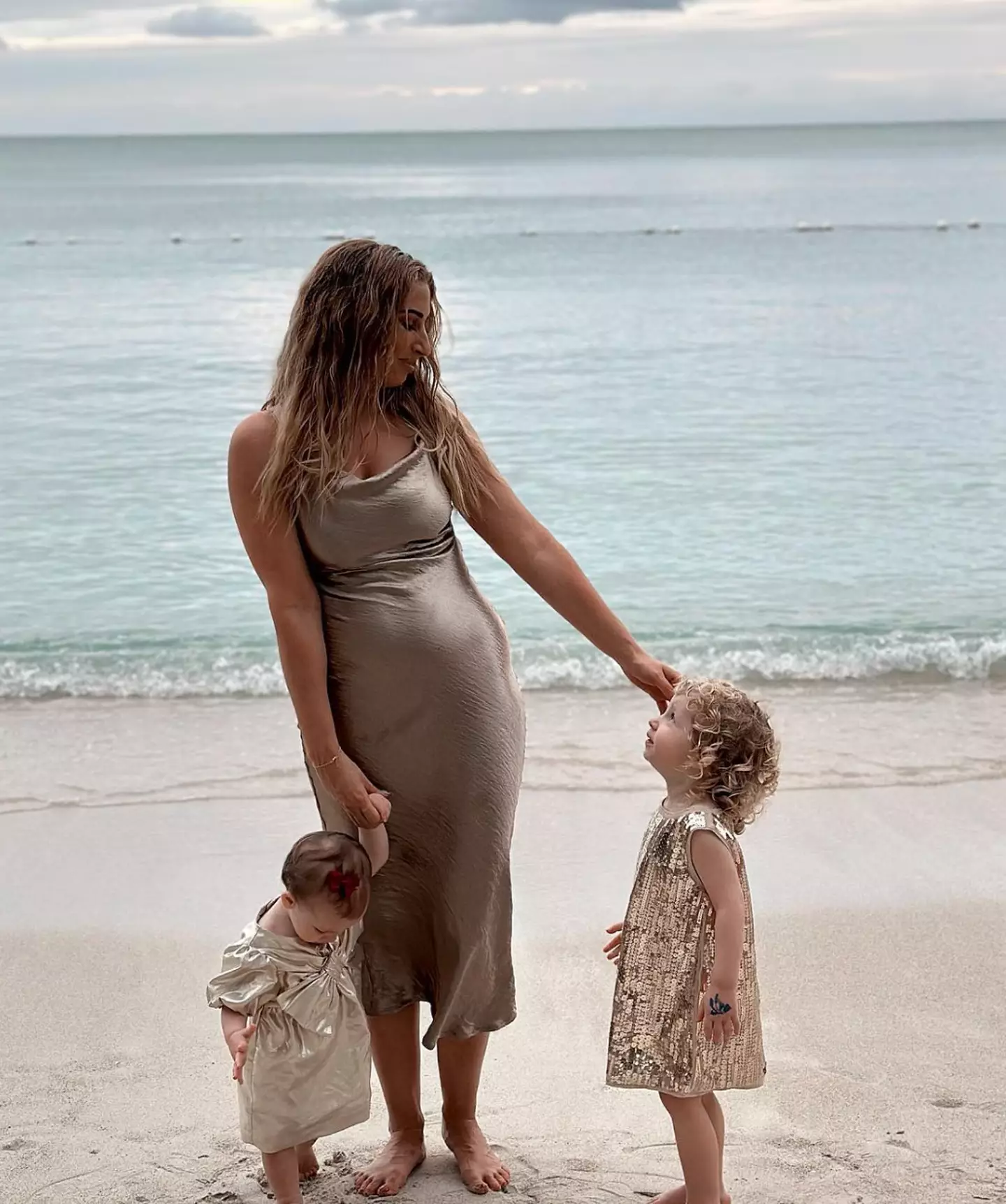 Stacey said she was 'letting go of negativity'.