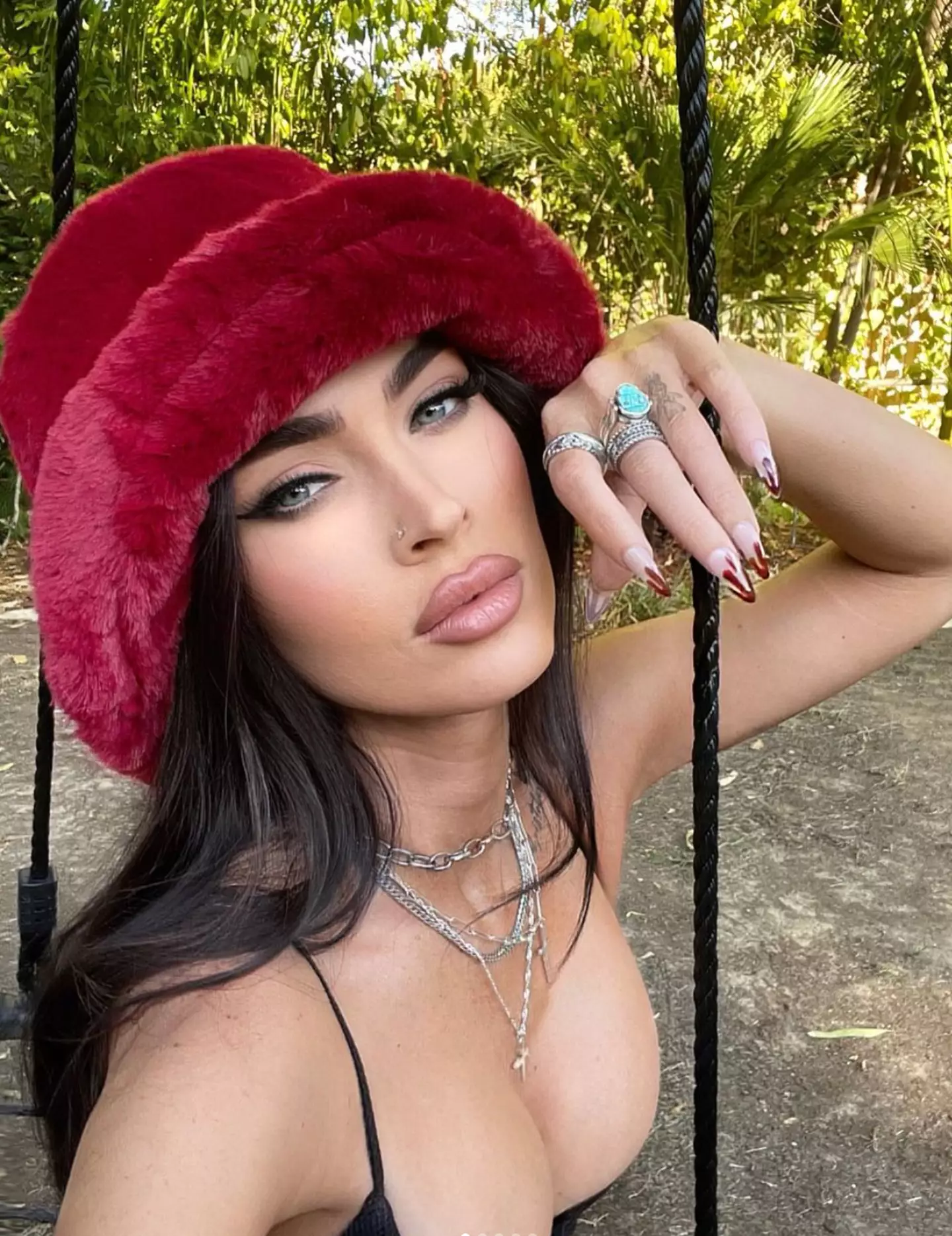 Megan Fox defended the Love is Blind contestant. (Instagram/@meganfox)