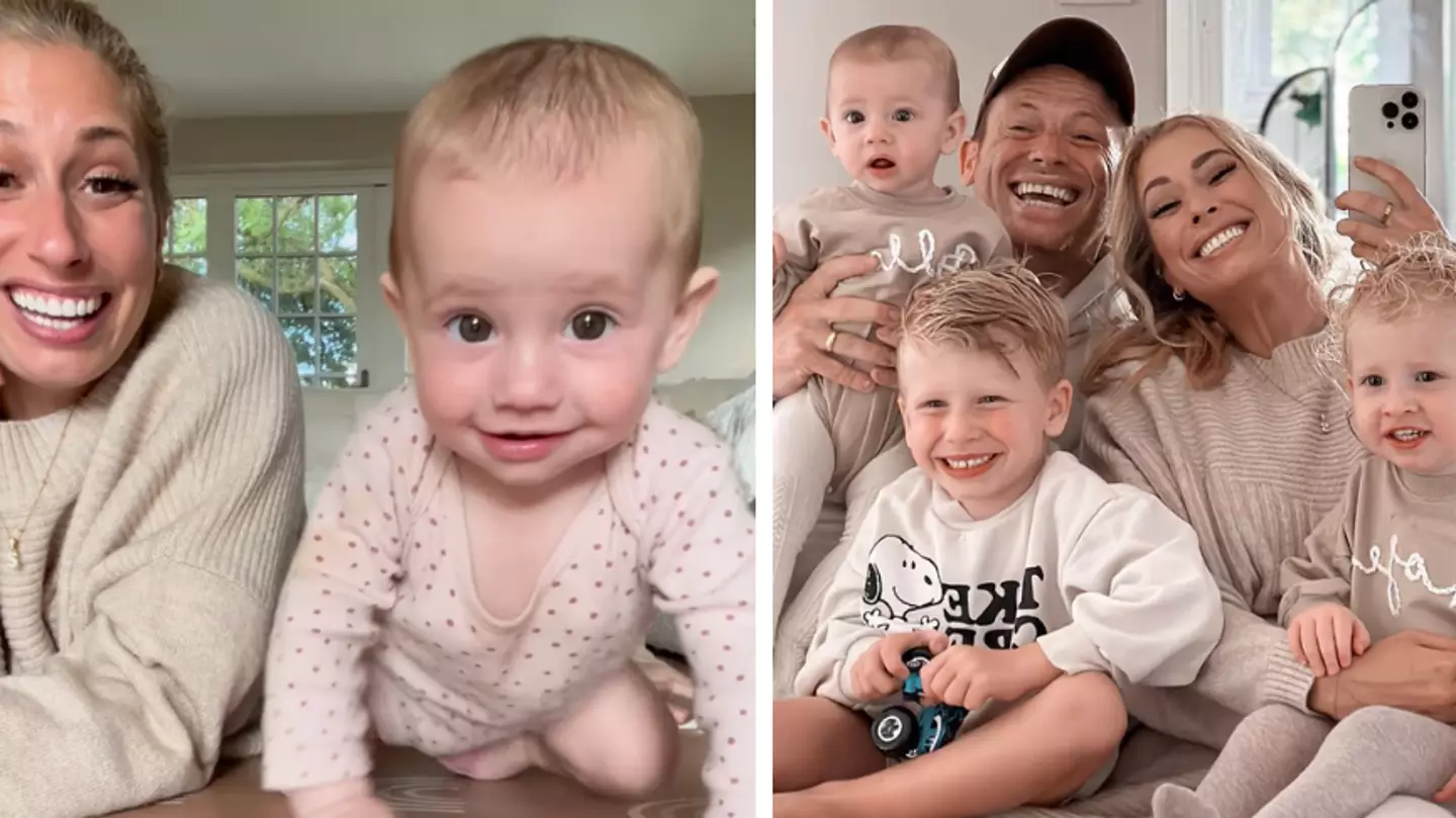 Stacey Solomon criticised by fan over six-month-old daughter Belle’s outfits