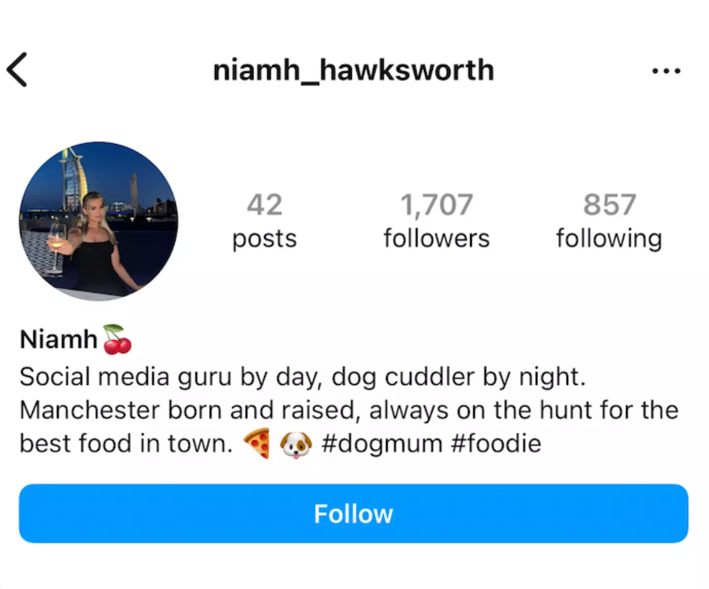 A prime example of what a Millennial bio looks like (Tyla)