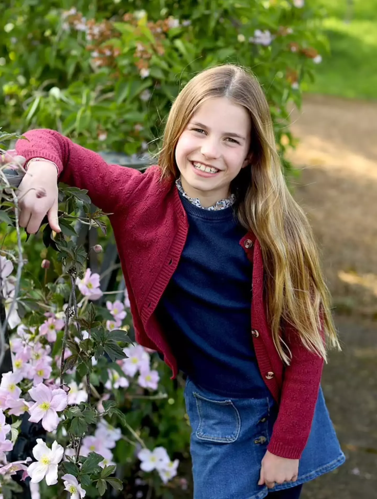 Princess Charlotte's birthday snap was released today. (Kensington Palace)