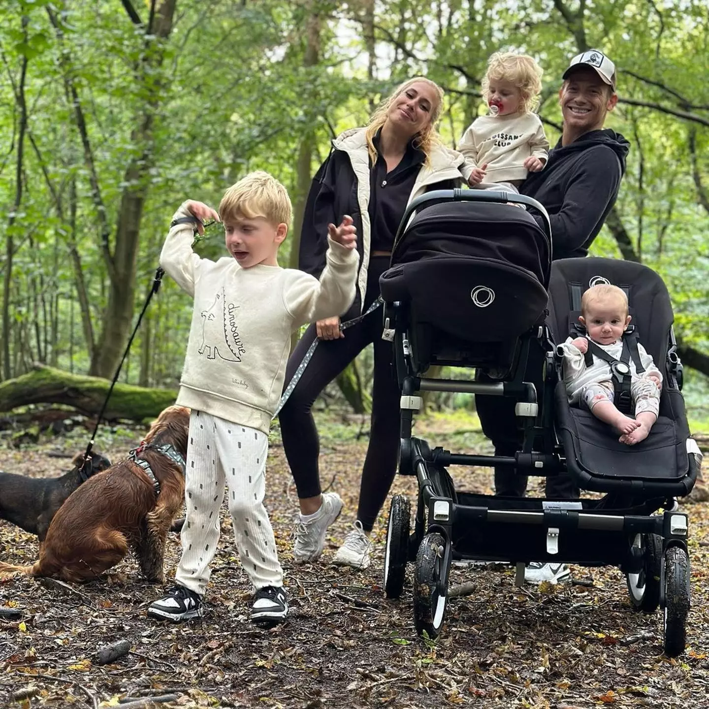 Stacey Solomon was criticised by one person who had an issue with what six-month-old Belle was wearing during a family outing.