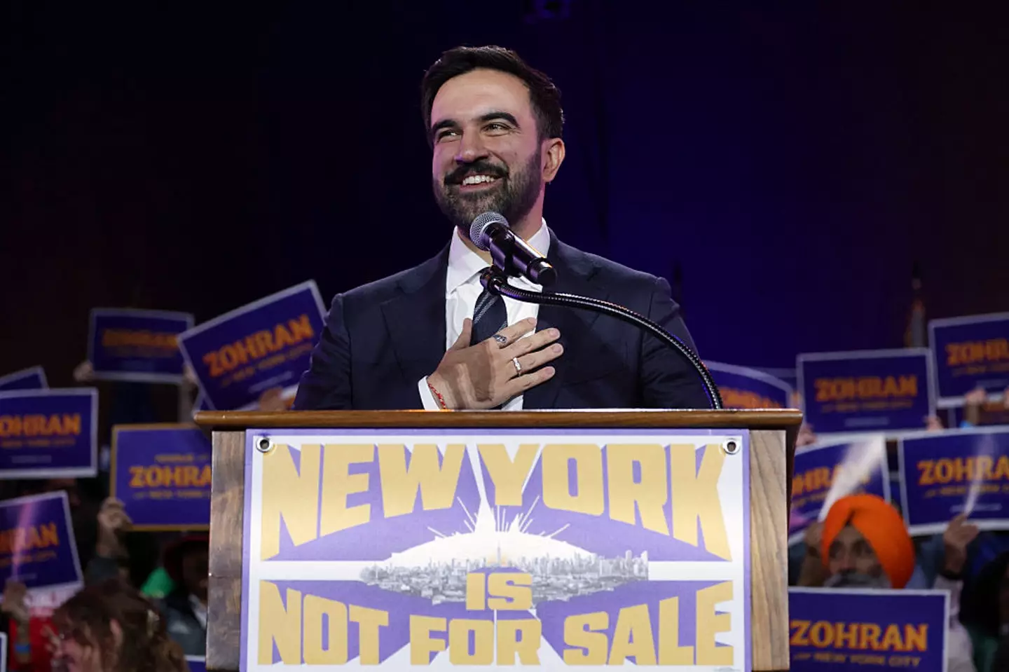 Zohran Mamdani is New York City's new mayor (ANGELA WEISS / Contributor / Getty Images)