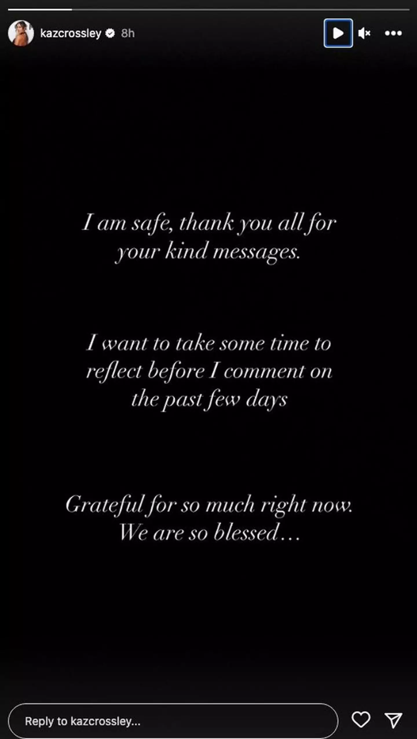 Following her release from jail, the TV star broke her silence on social media.