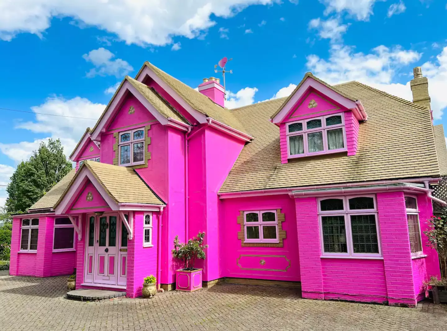 Say hello to The Pink House, also known as Eaton House Studio.
