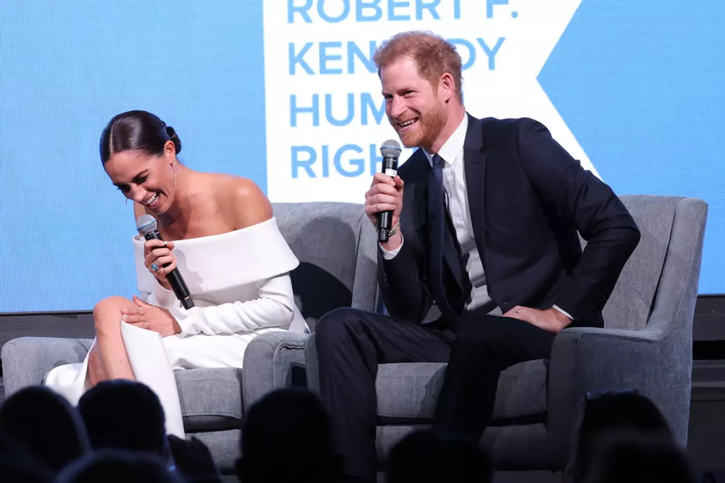 Meghan Markle and Prince Harry relocated from the UK to the US (Mike Coppola/Getty Images for 2022 Robert F. Kennedy Human Rights Ripple of Hope Gala)