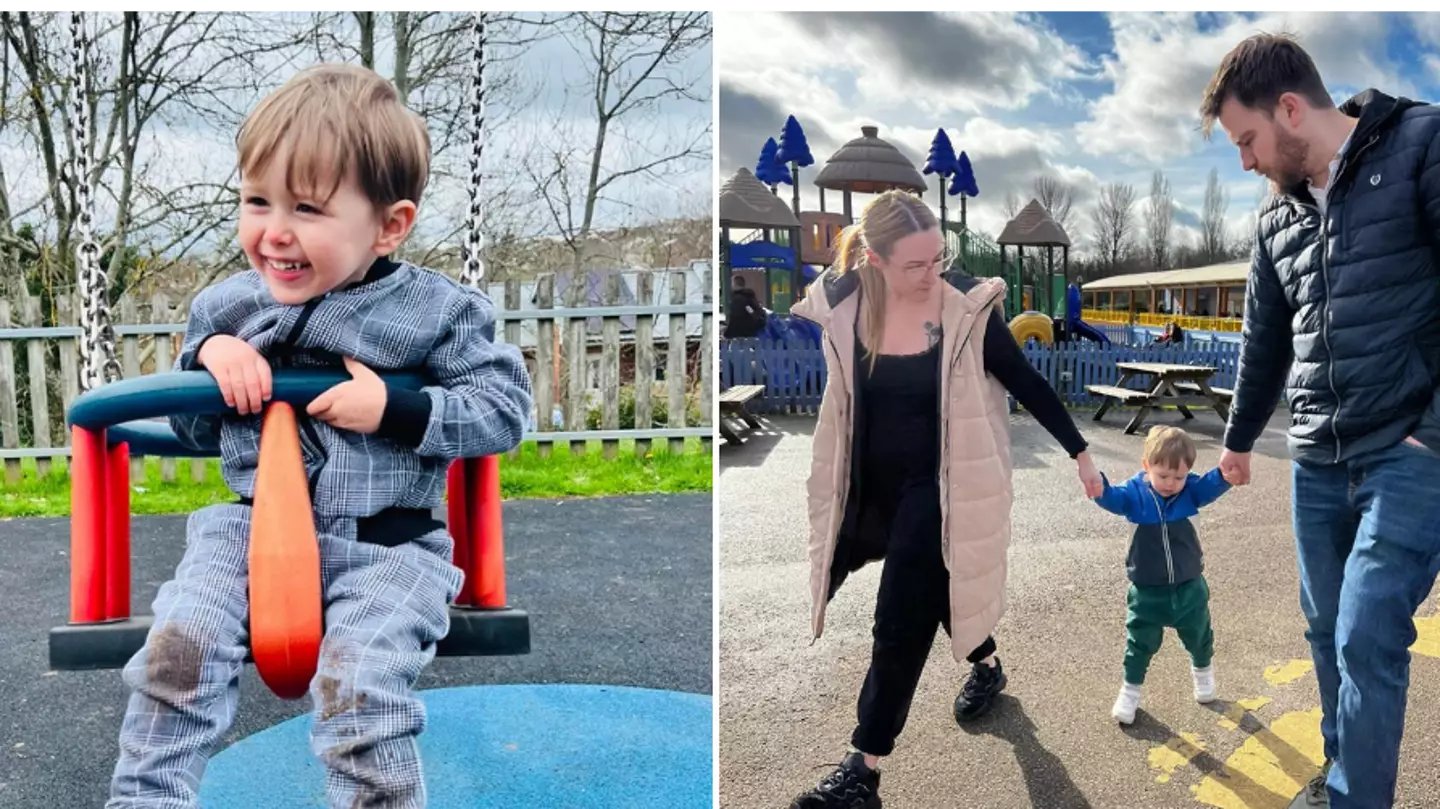 Mum issues warning after two-year-old son contracted Lyme Disease at playground