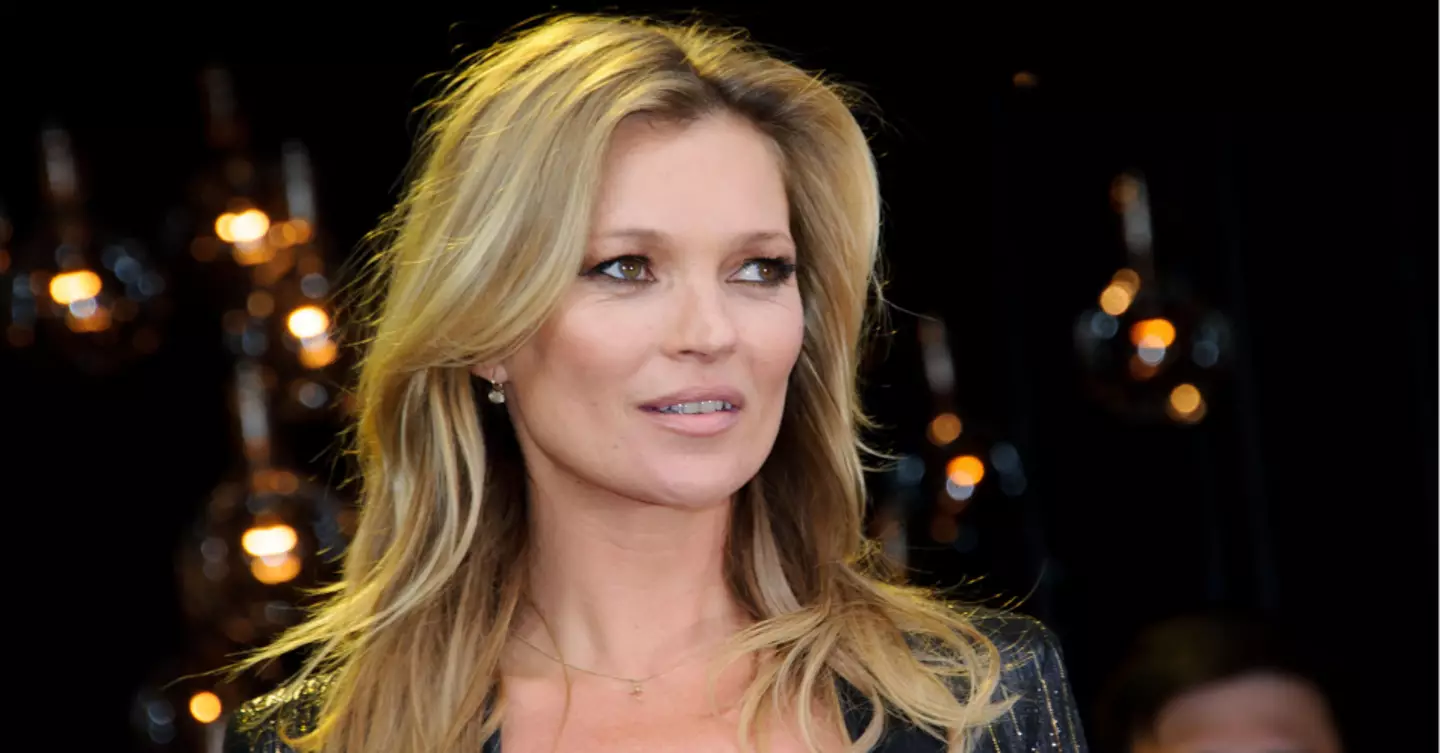Kate Moss appeared to give a nod to her early 00's scandal.