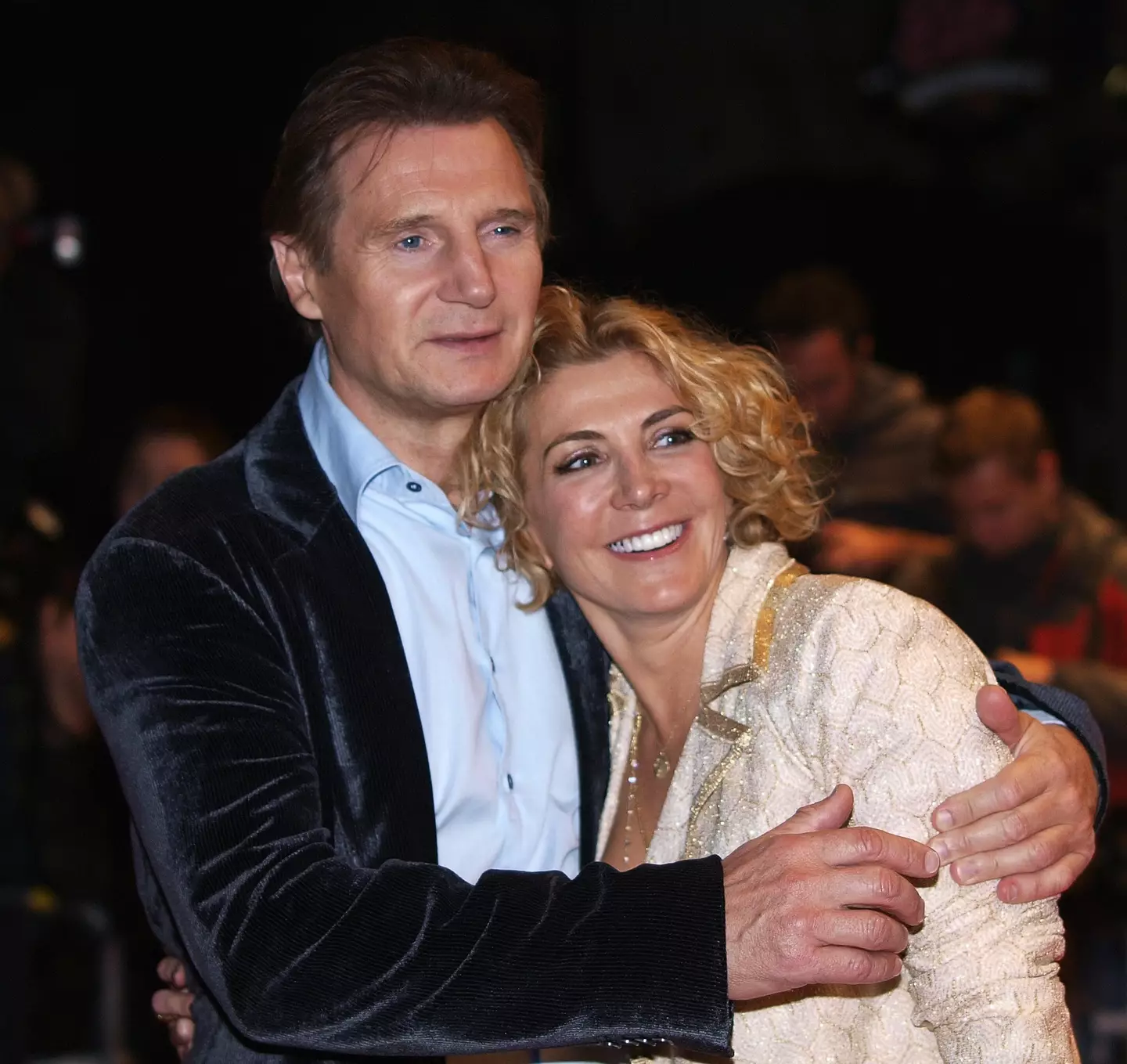 Liam Neeson opened up on the heartbreaking pact he had with his wife Natasha Richardson before she died aged just 45 (MAX NASH/AFP via Getty Images)
