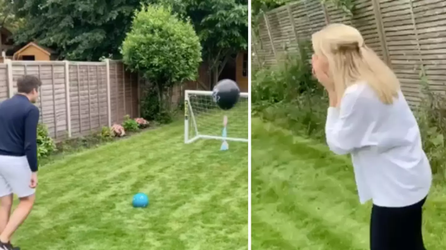 Football Themed Gender Reveal Inspired By Harry Kane Goes Hilariously Wrong