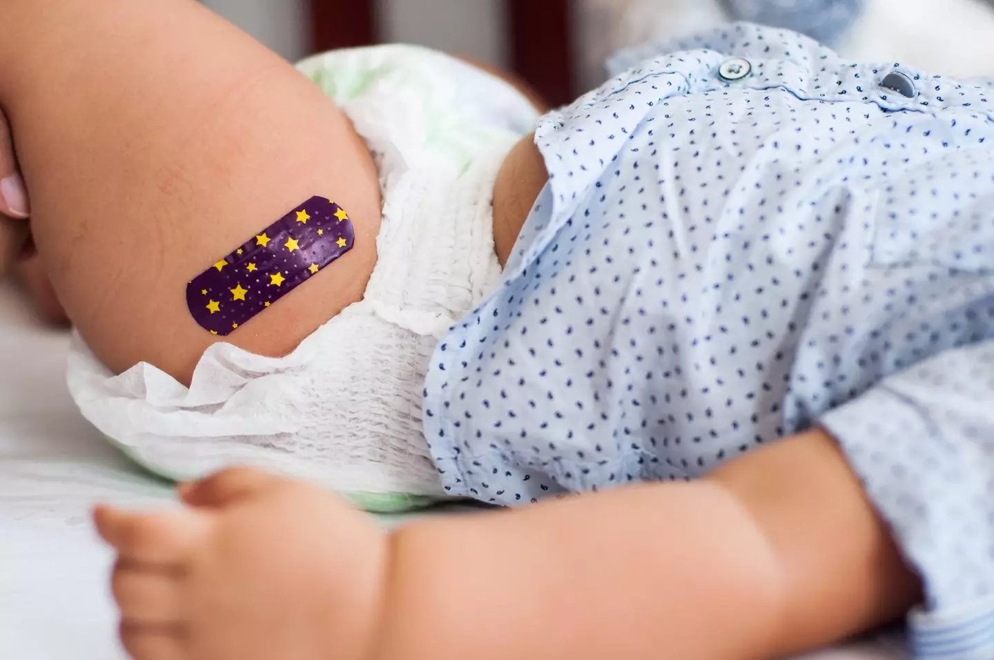 In the UK, babies receive the hepatitis B vaccine as part of the 6-in-1 jab (Getty Stock Photo)