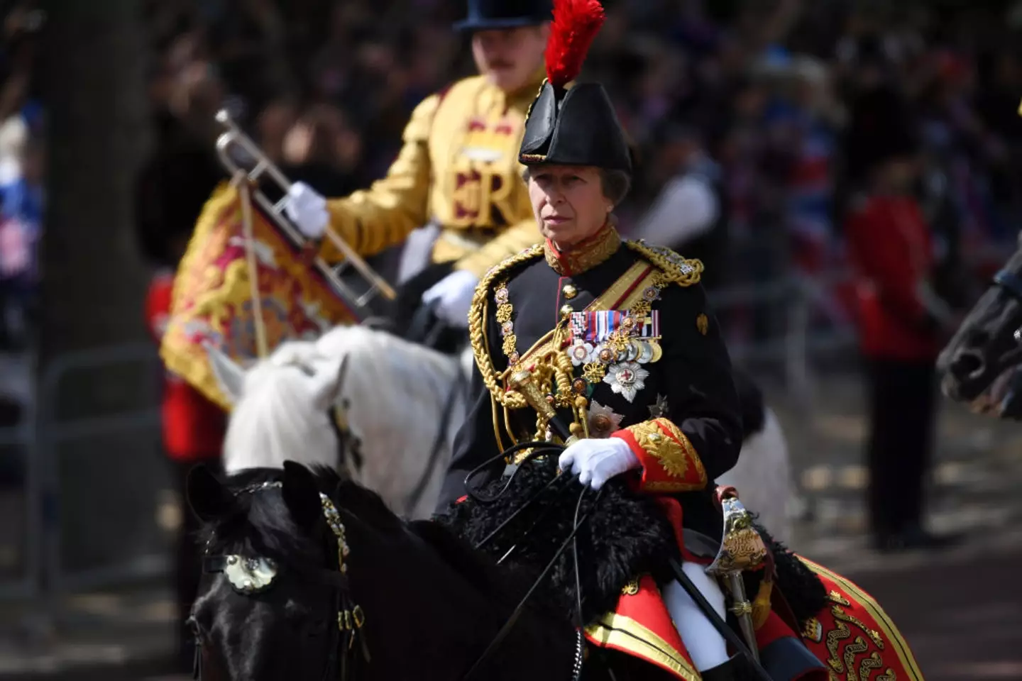 Princess Anne has been an avid horse rider for her entire life. (Chris J Ratcliffe/Getty Images)