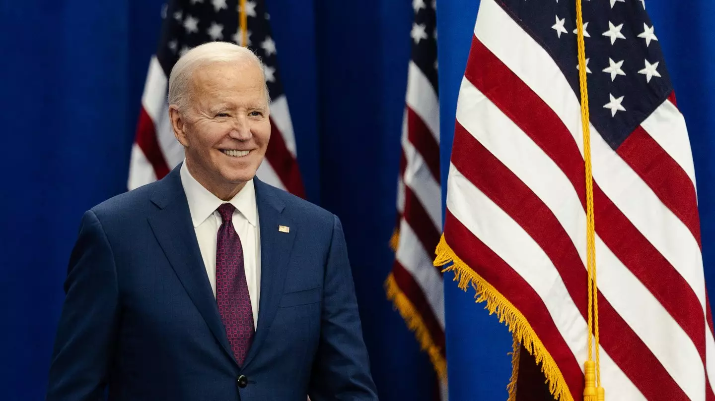 Joe Biden is now one third as old as the United States