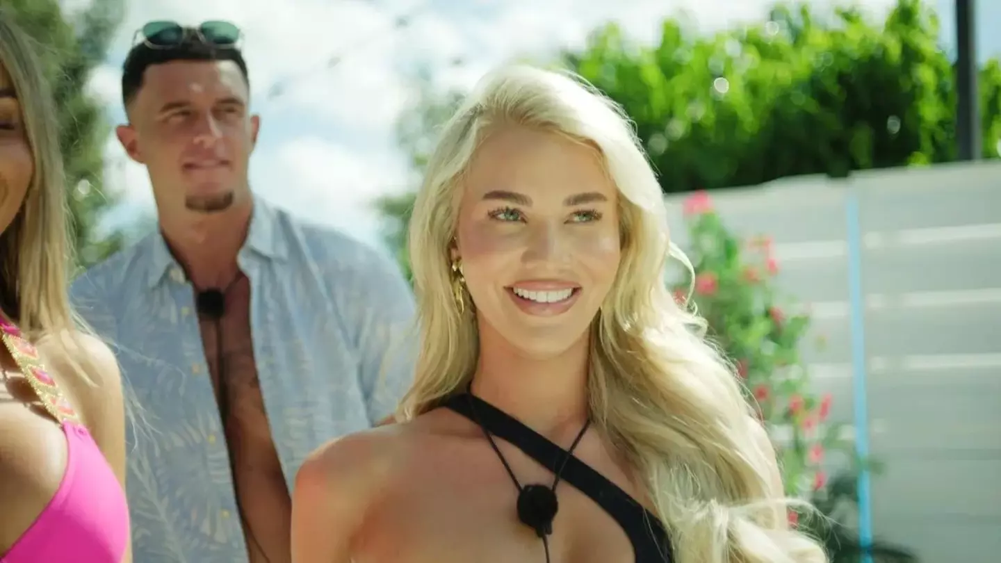 Joey's ex, Grace Jackson, entered the villa as a 'bombshell'. (ITV)