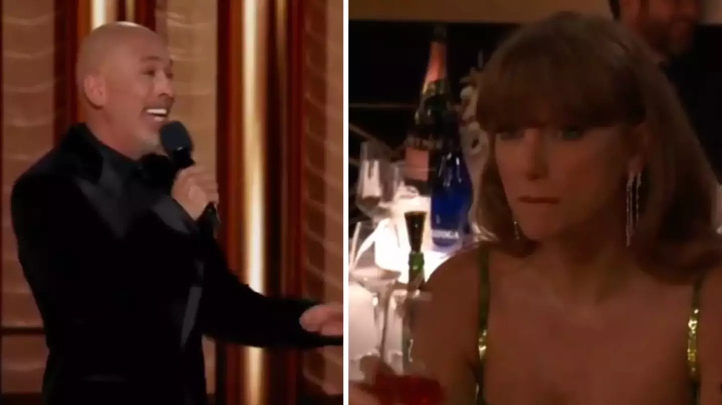 Taylor Swift had telling reaction to being called out live on stage during last year's Golden Globes
