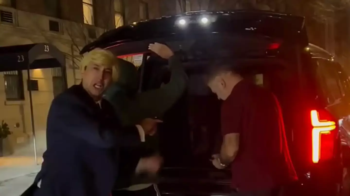 Furious Alec Baldwin threatens to 'snap' Trump impersonator's 'f***ing neck' after he's brutally harassed outside home