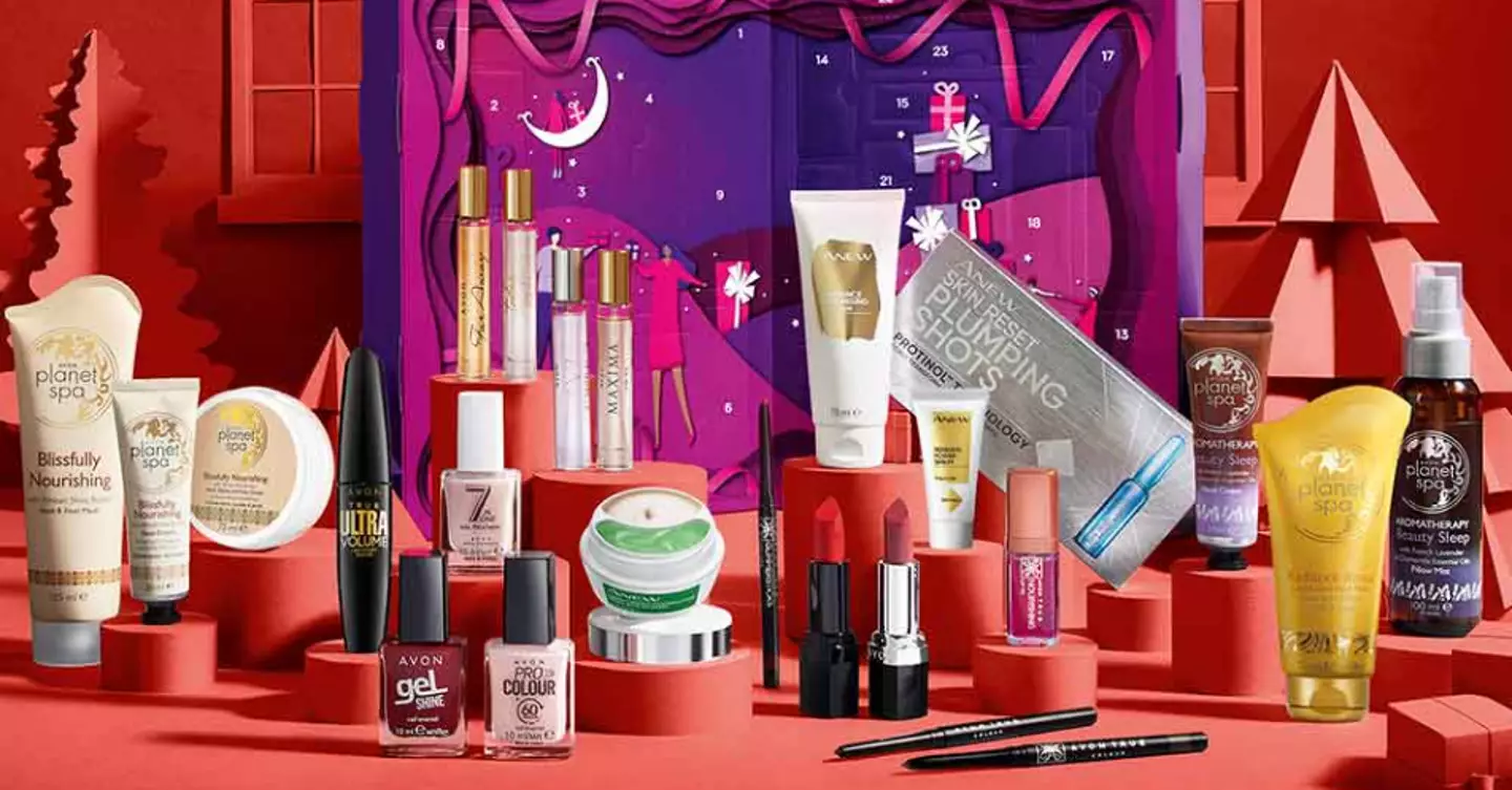 The Avon Calendar contains over £135 worth of products for just £55 (