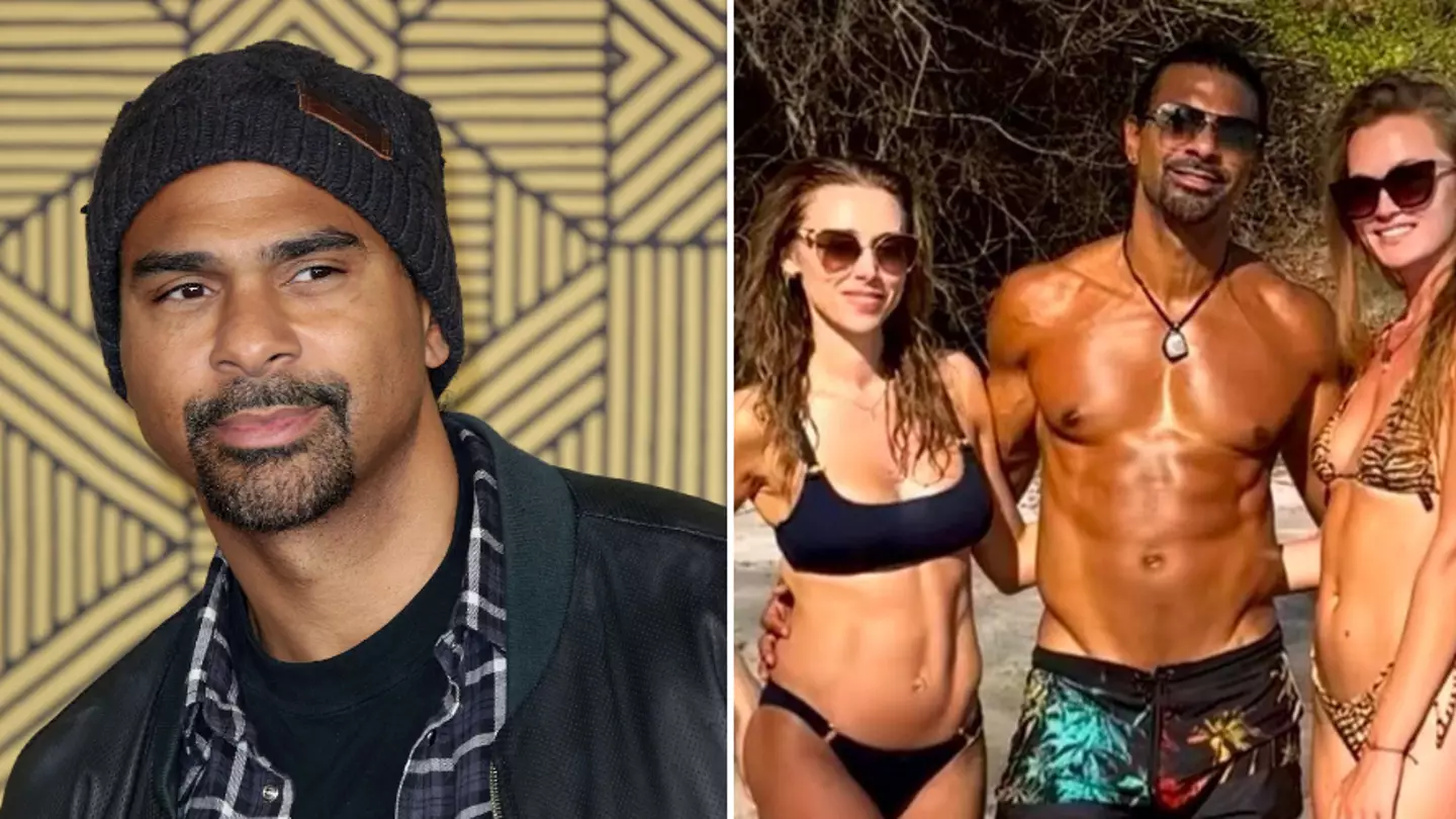 David Haye wishes both Una Healy and Sian Osborne Happy Valentine’s amid throuple rumours