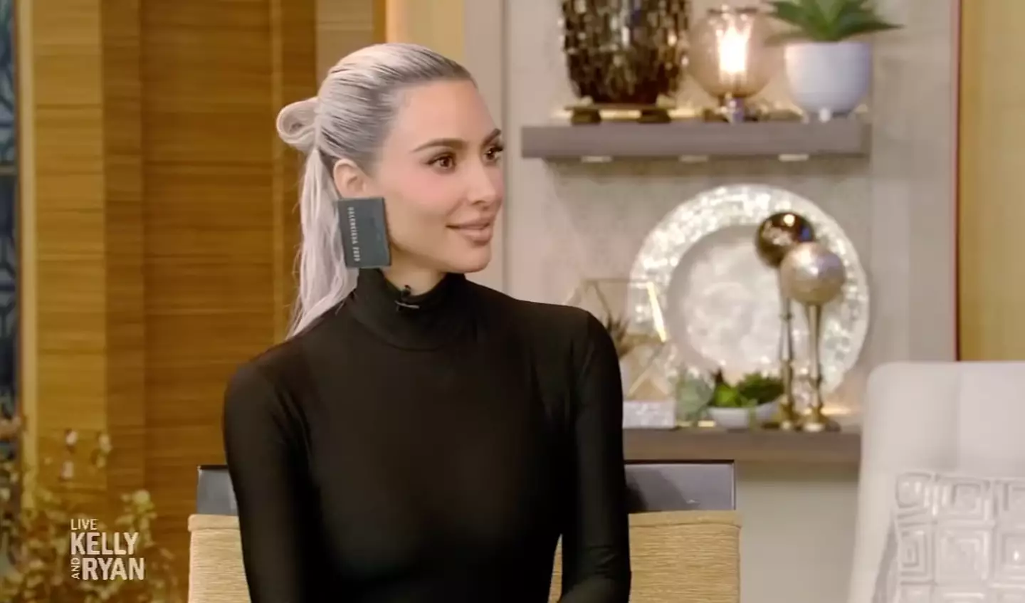 Kim discussed going grey during a recent interview.