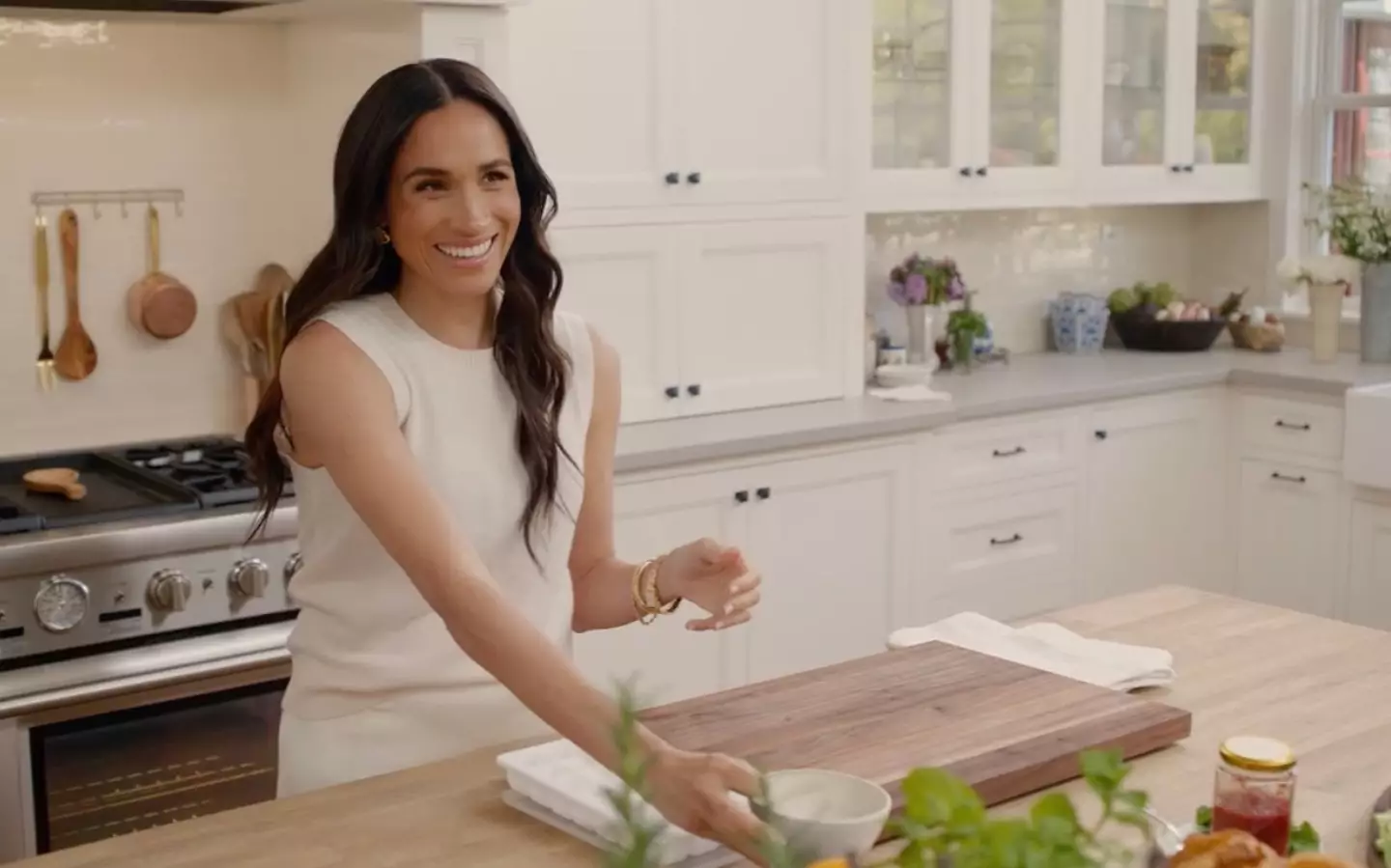 Her Netflix show With Love, Meghan will feature a whole host of celebrity guests. (Netflix)