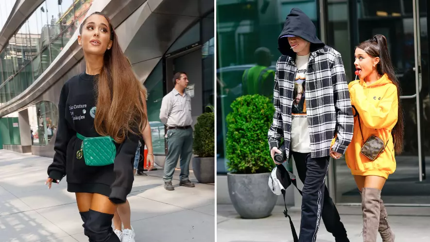 Ariana Grande reveals sad reason she wore oversized hoodies in 2018