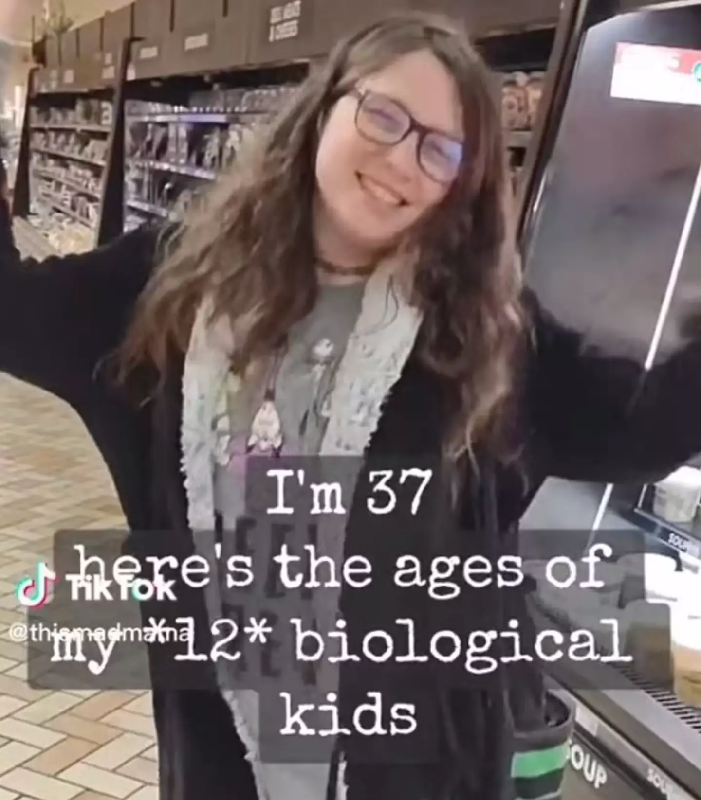 Veronica is a mother-of-13.