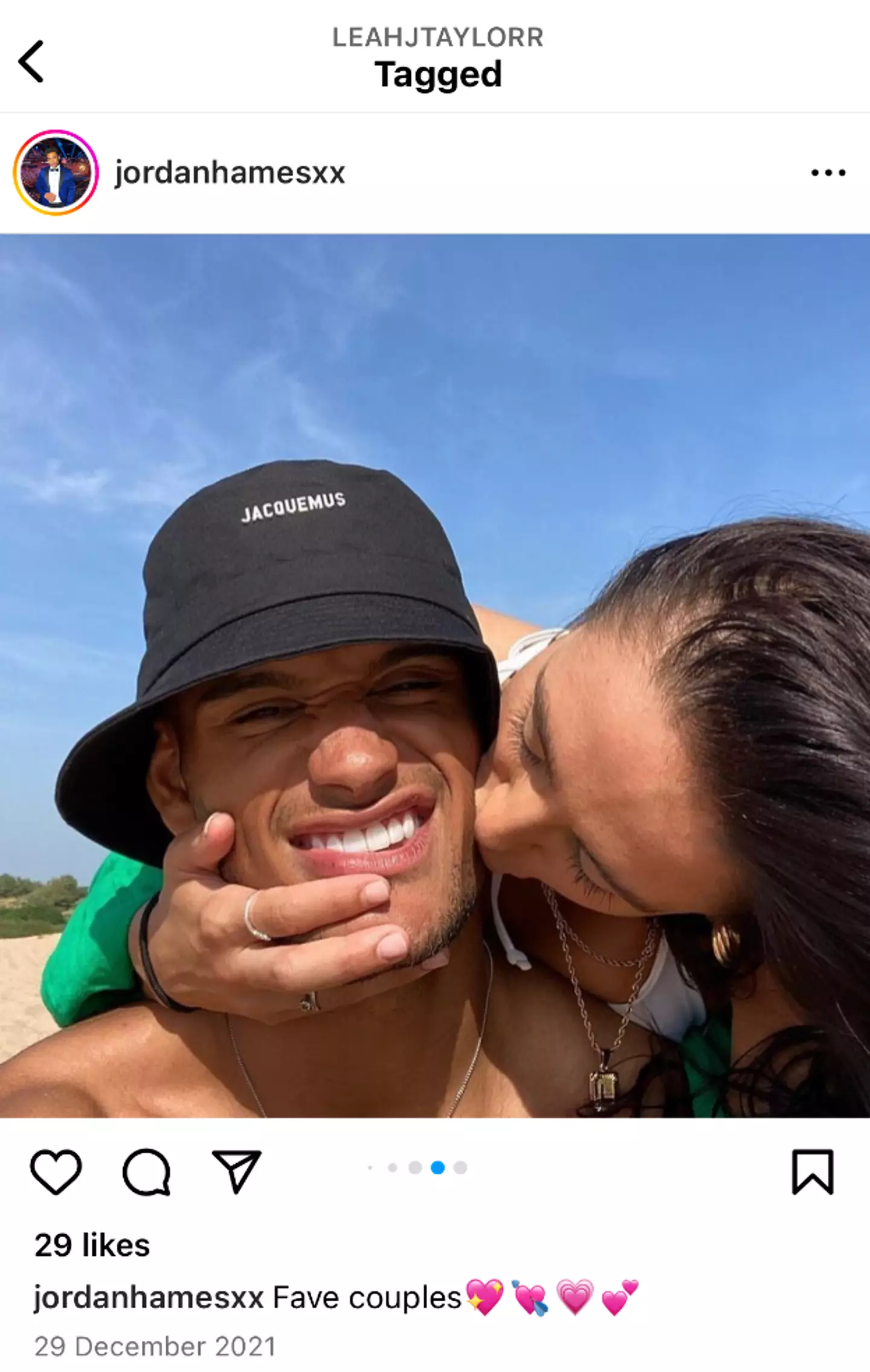 Leah Taylor reportedly started dating Danny Williams in 2020.