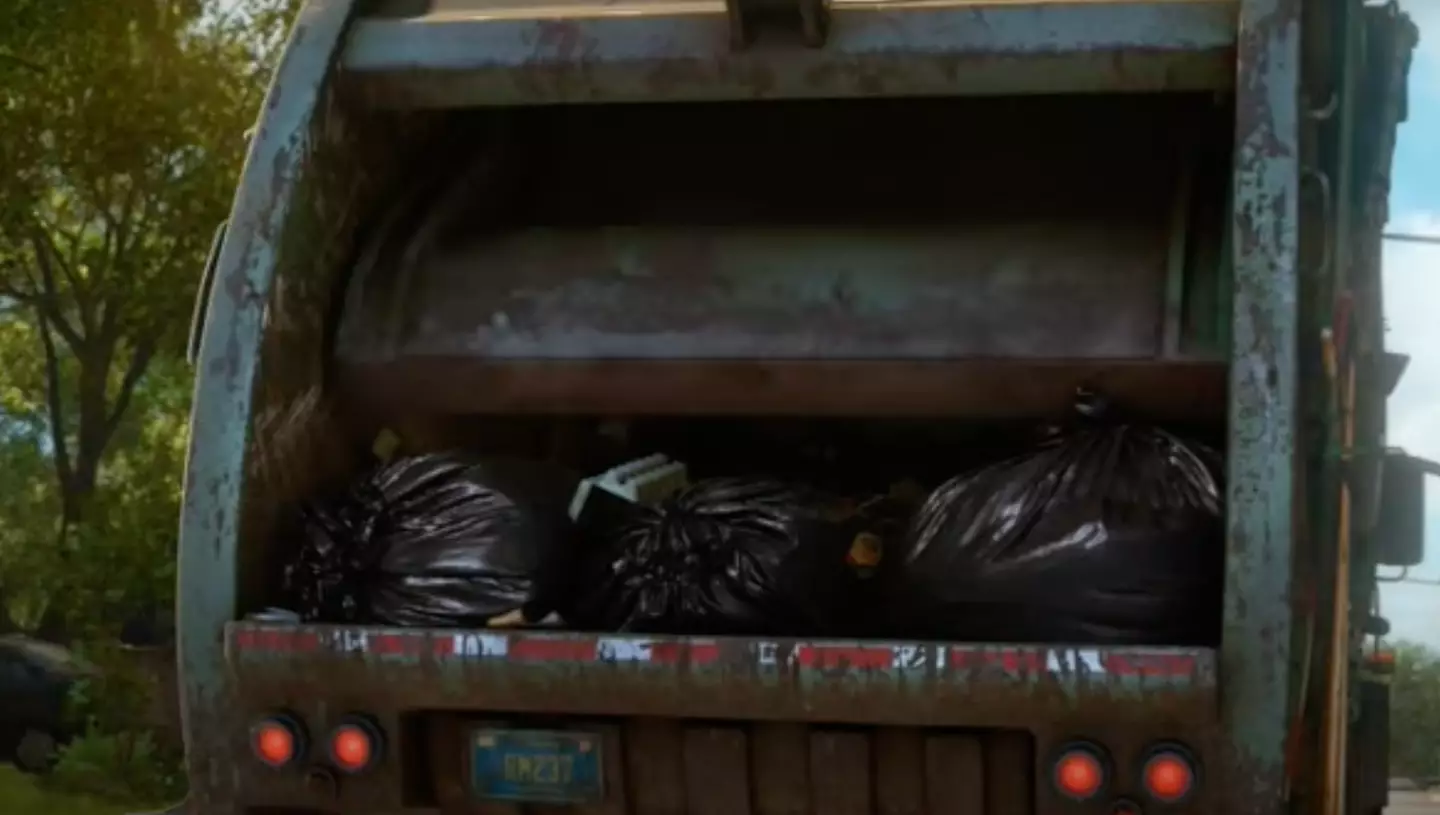 The garbage truck registration in Toy Story 3 is RM237 (