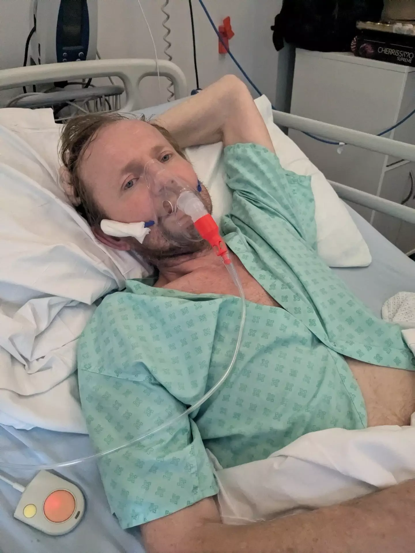 The father-of-three says he is 'angry' that he was allowed to work in 'appalling' conditions (SWNS)