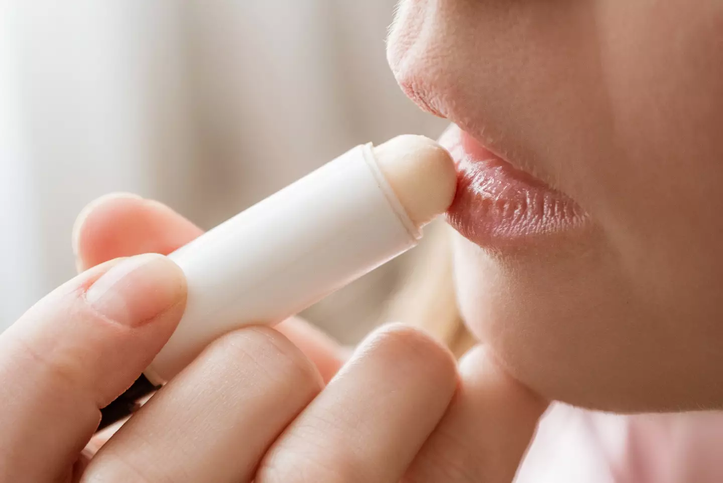 Be sure to pop on some lip balm to help prevent chapping and cracking.