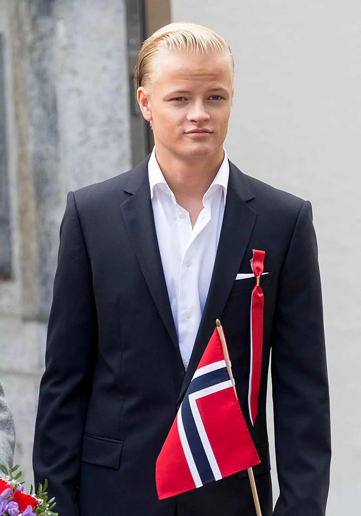 Marius Borg Høiby is the stepson of the Norwegian Crown Prince (Mark Cuthbert/UK Press via Getty Images)
