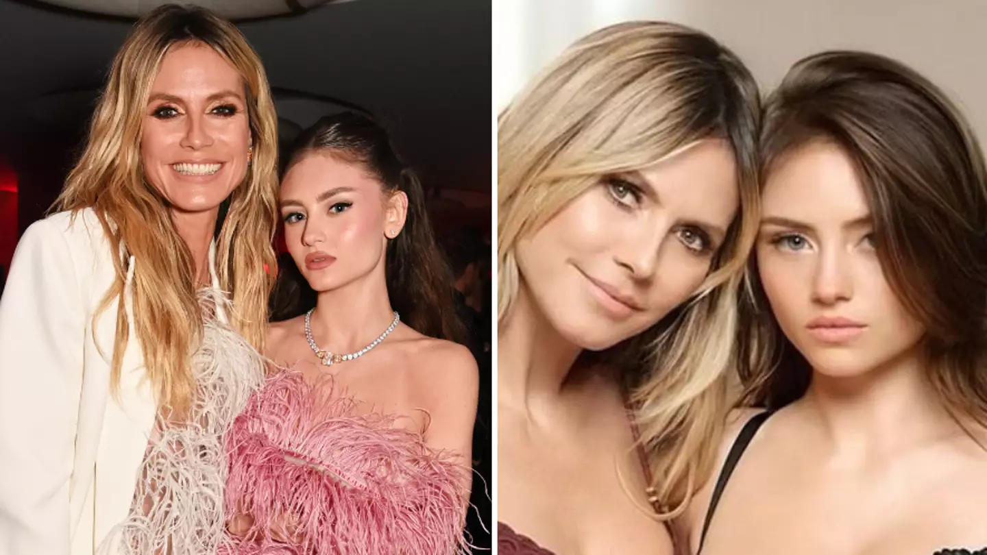 Heidi Klum and 20-year-old daughter Leni criticised over lingerie photoshoot