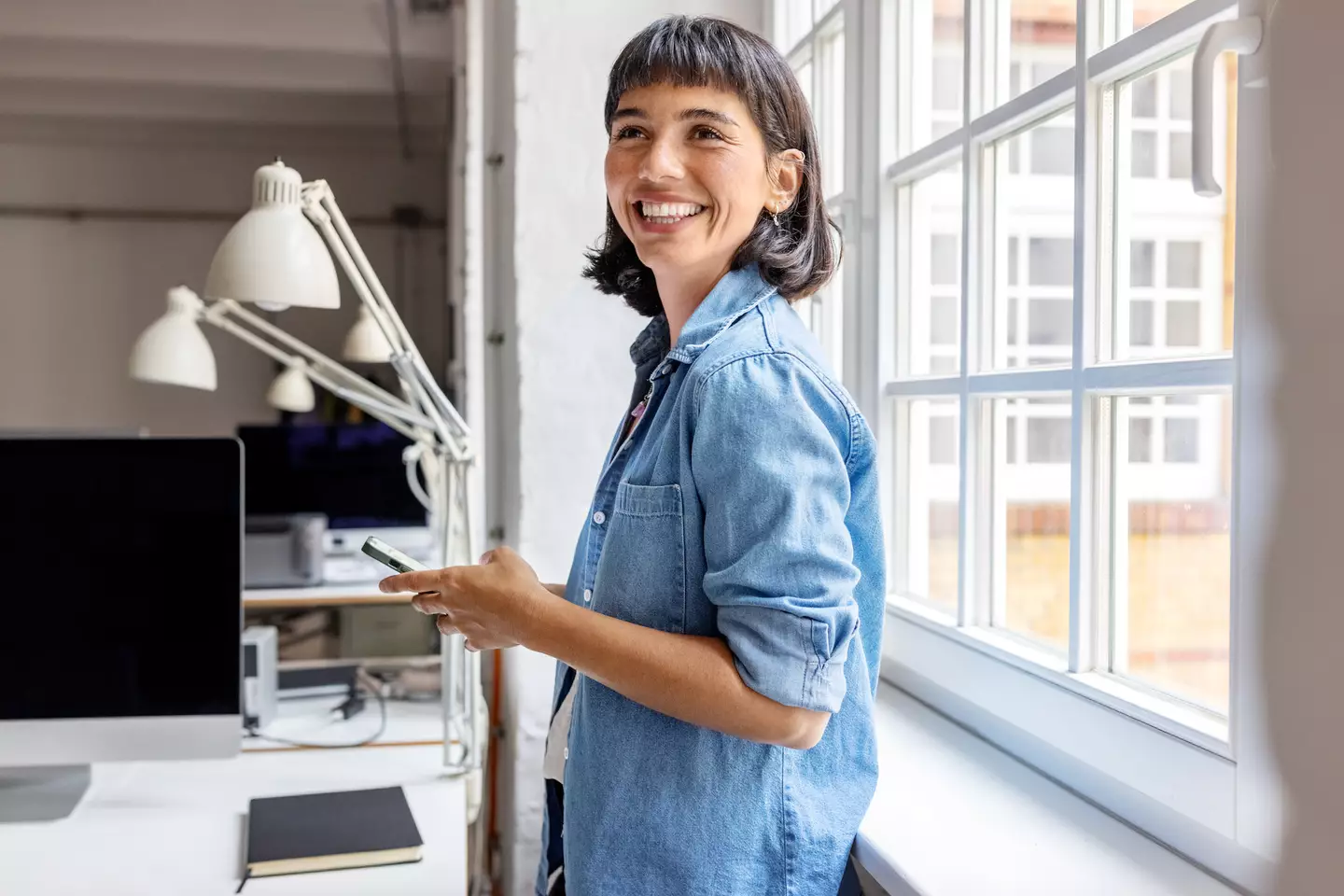 She's going to work four hours late, and she'll be happy to it (Luis Alvarez/Getty Images)