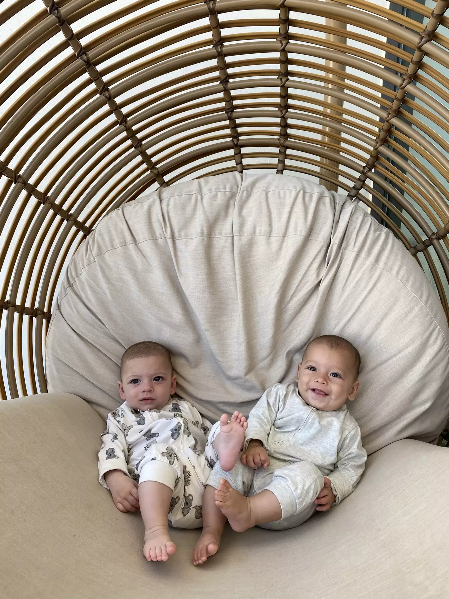 Twins Oscar and Brooks.