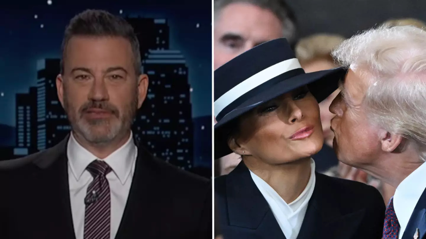 Jimmy Kimmel makes brutal joke about Melania Trump as he hits out at the president’s latest plan