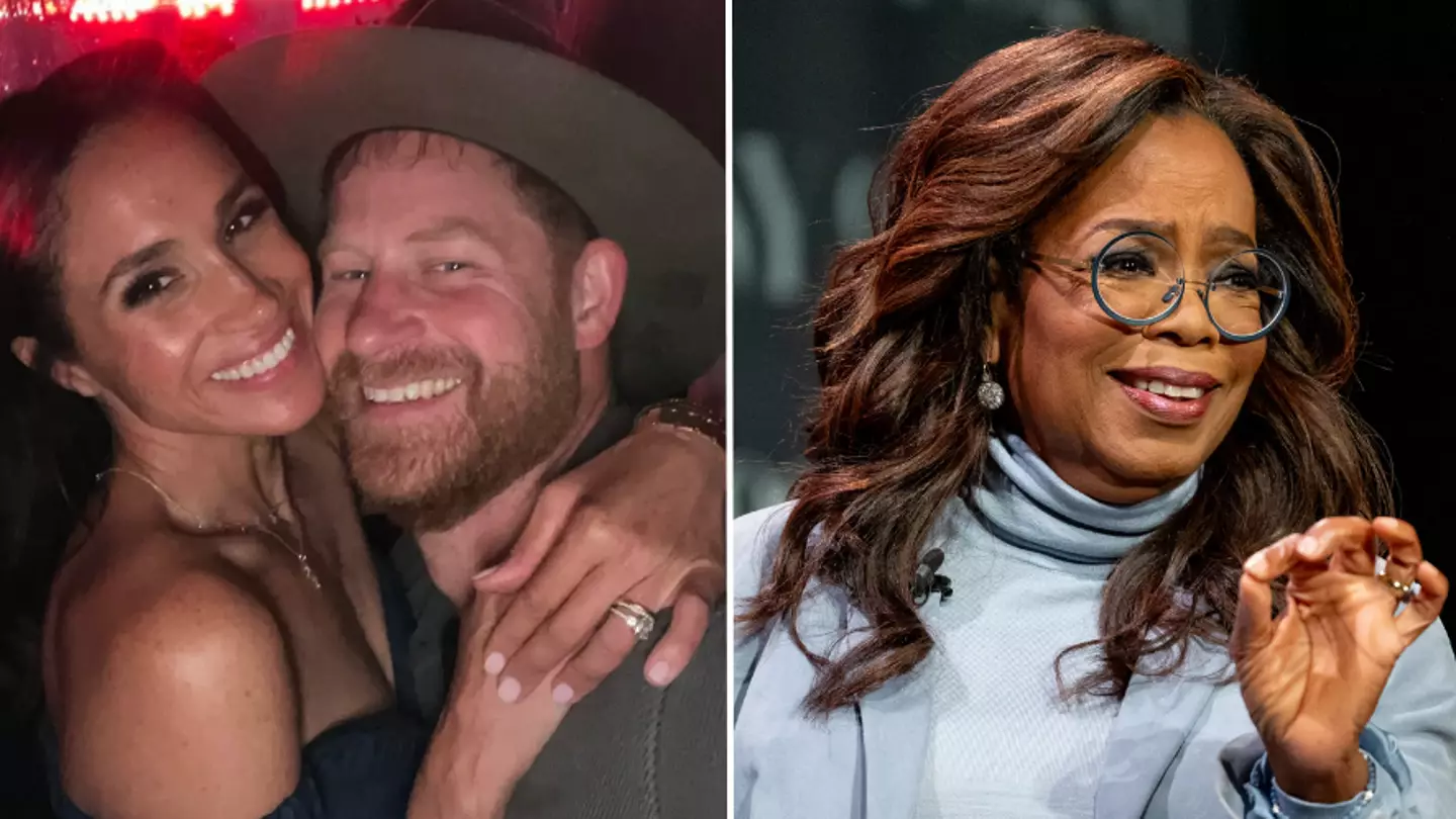 Meghan Markle and Prince Harry respond to rumours they were 'stung' by Oprah mocking new name